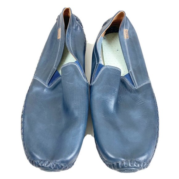 Pikolinos Jerez Mens Size 15.5 Driving Loafers Blue (not Original Insoles) EUC main image 6